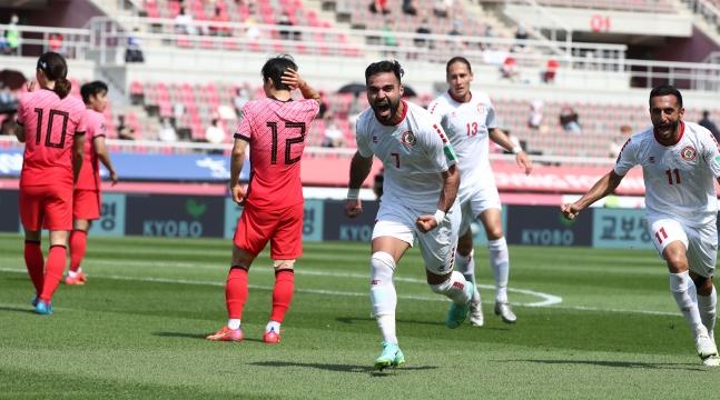 黎巴嫩队韩国足球直播