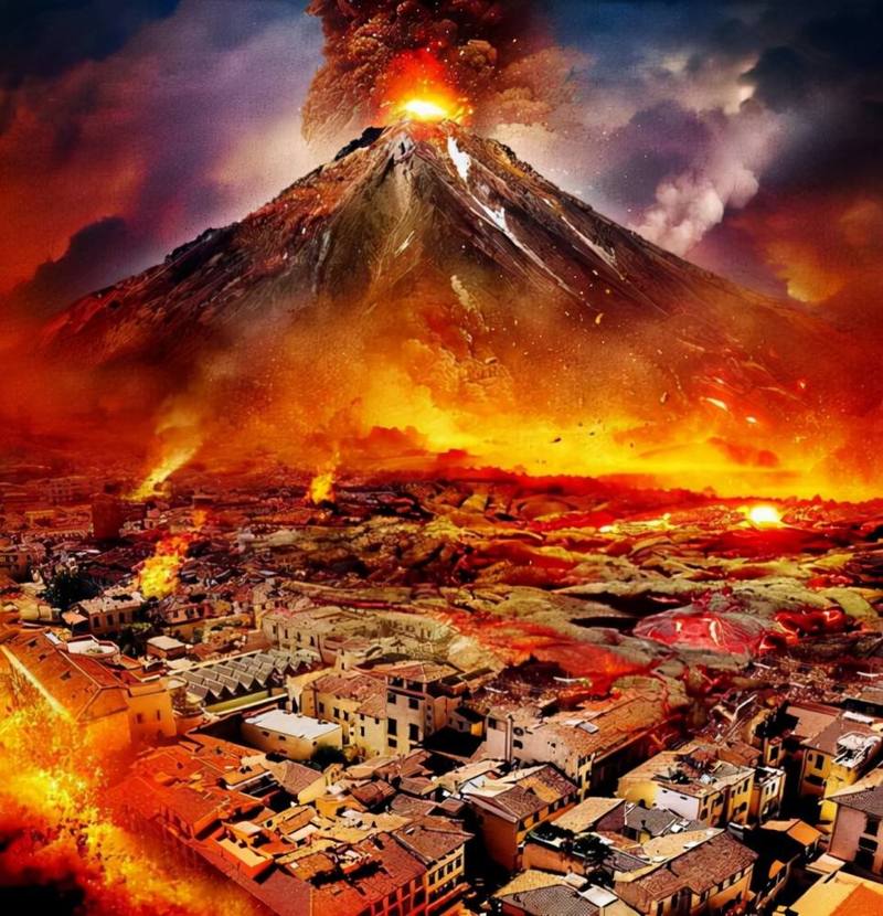 日本火山爆发vs中国火山的相关图片